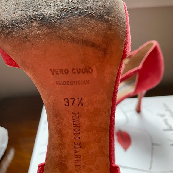 Manolo Blahnik Heeled Strappy Sandals - Picture 5 of 6